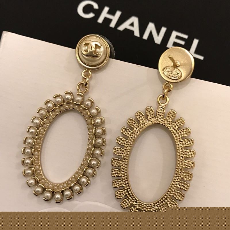 Ch*el earrings